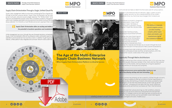 Download Supply Chain Control Tower & Visibility